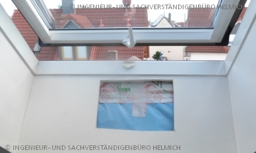 Zugerscheinungen an Dachfenster